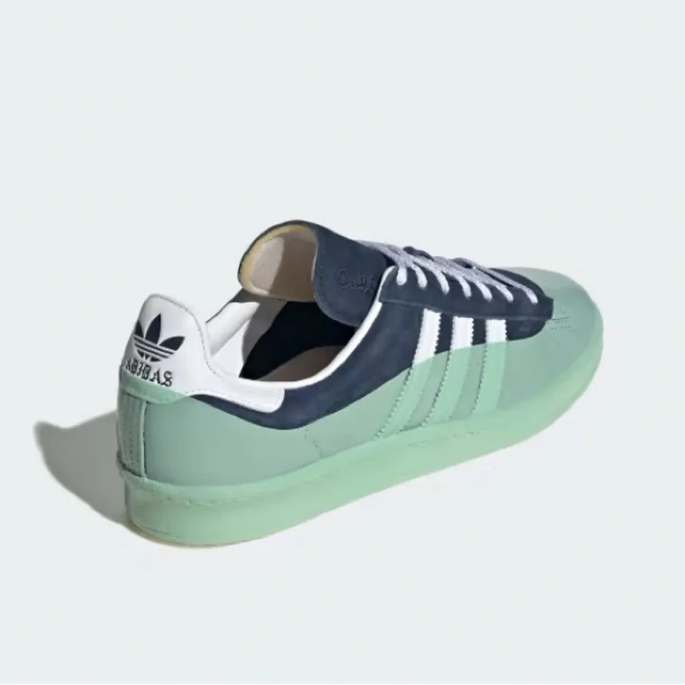 Adidas x Cali Dewitt navy white mint green campus 80s sneakers special edition - Picture 13 of 16